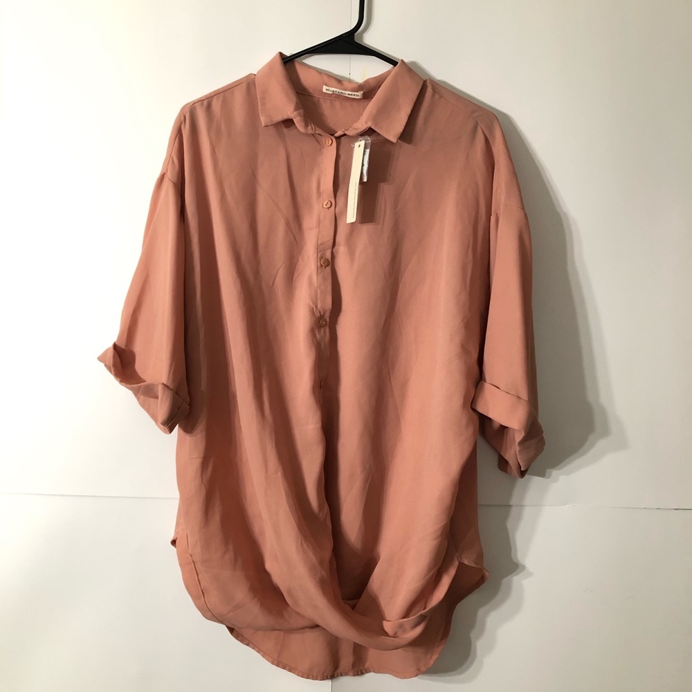 3/$20 Mustard Seed long sleeve shirt